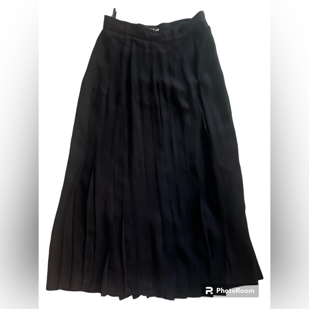 Vintage Escada Pleated Skirt Midi Size 40